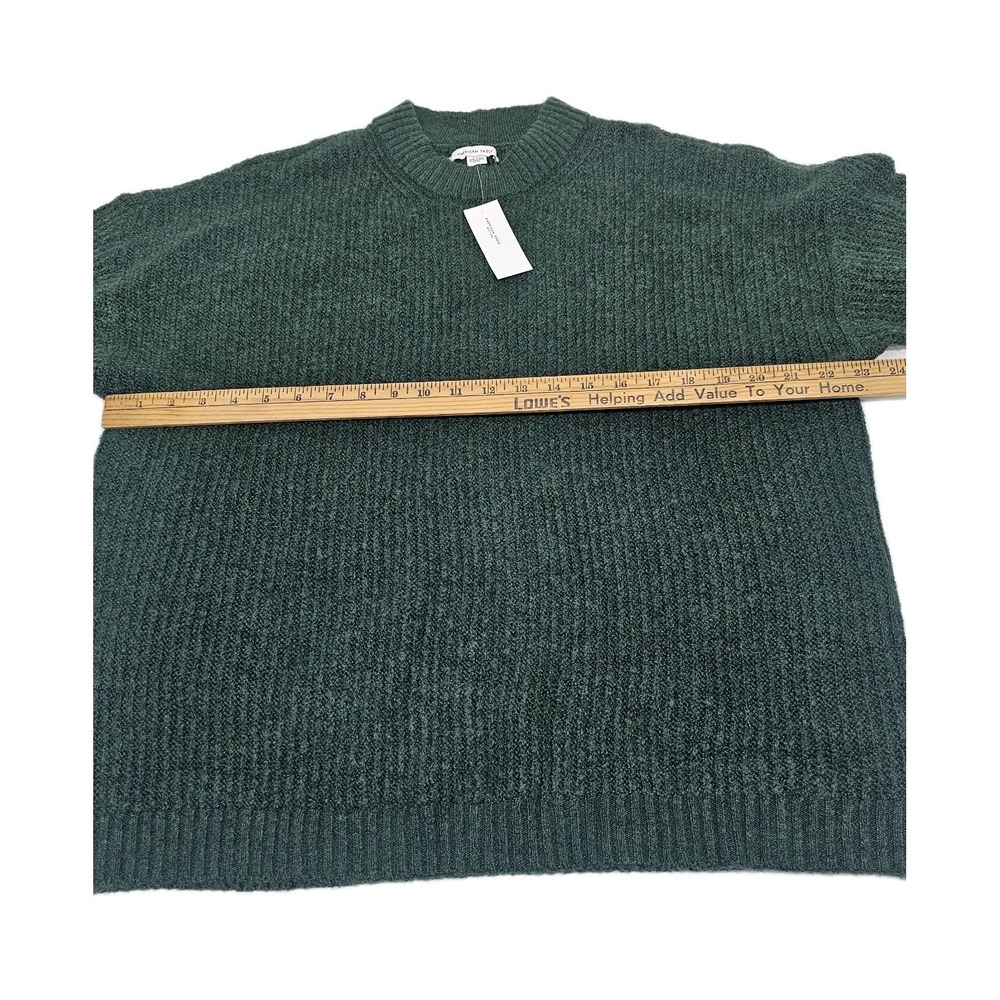 American Eagle Sweater Womens Sz M Green Stretchy Slouchy Comfy NWT - Picture 4 of 9
